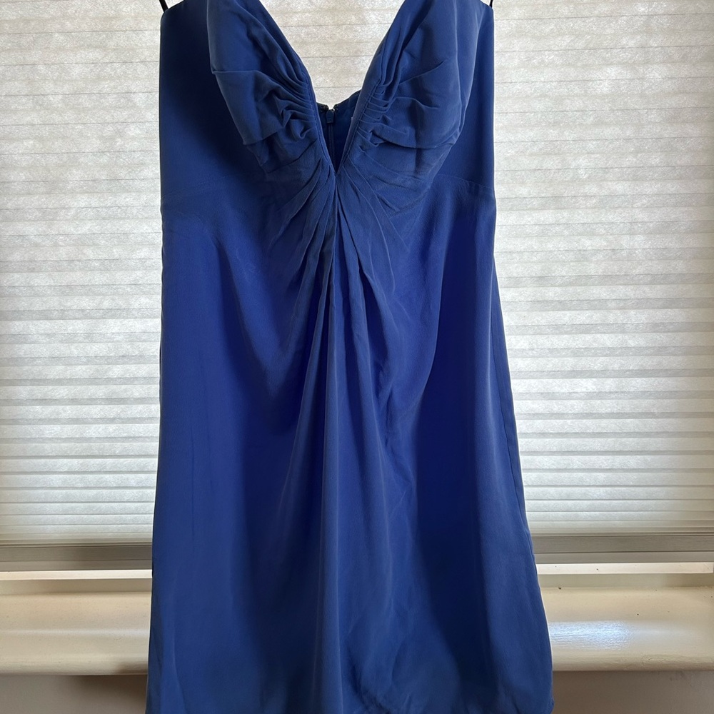 Zimmermann Strapless Blue Dress